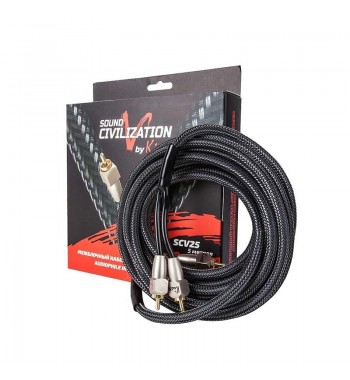 Кабель межблочный Kicx Sound Civilization SCV25 Кабель межблочный Kicx Sound Civilization SCV25