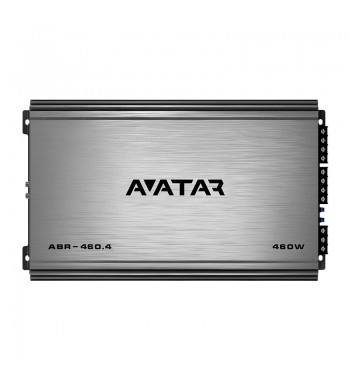 Автомобильный усилитель Avatar ABR-460.4 BLACK Автомобильный усилитель Avatar ABR-460.4 BLACK