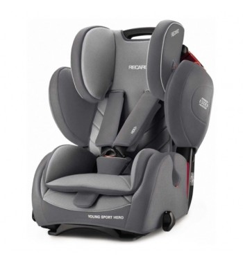 Автокресло RECARO Young Sport Hero Aluminium Grey Автокресло RECARO Young Sport Hero Aluminium Grey