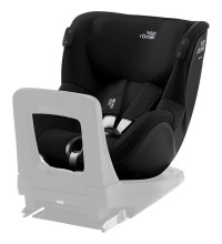Автокресло BRITAX-ROMER DUALFIX iSENSE Space Black с платформой FLEX BASE