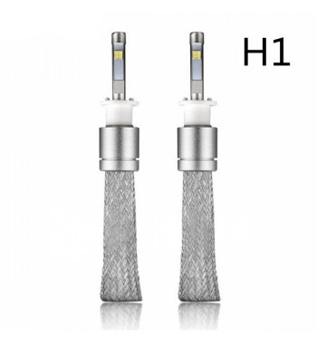 Комплект Led Ламп H1 Cree 6500K 45W 5400Lm С Пассивным Охлаждением Комплект Led Ламп H1 Cree 6500K 45W 5400Lm С Пассивным Охлаждением