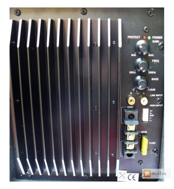 Сабвуфер Kicx CQ 301BPA