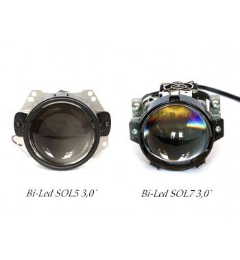 Биксеноновая линза Bi-LED SOL-5 Биксеноновая линза Bi-LED SOL-5