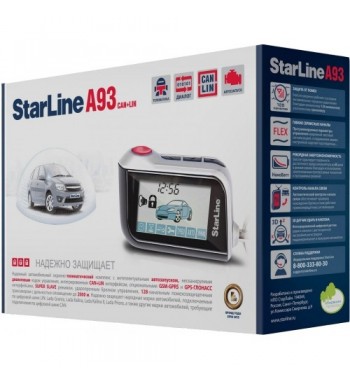 Автосигнализация StarLine A93 2CAN 2LIN
