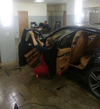 Тонирование стекол автомобиля